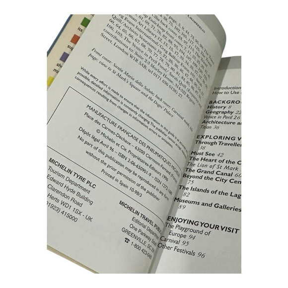 Venice In Your Pocket Michelin Travel Guide - Picture 7 of 9